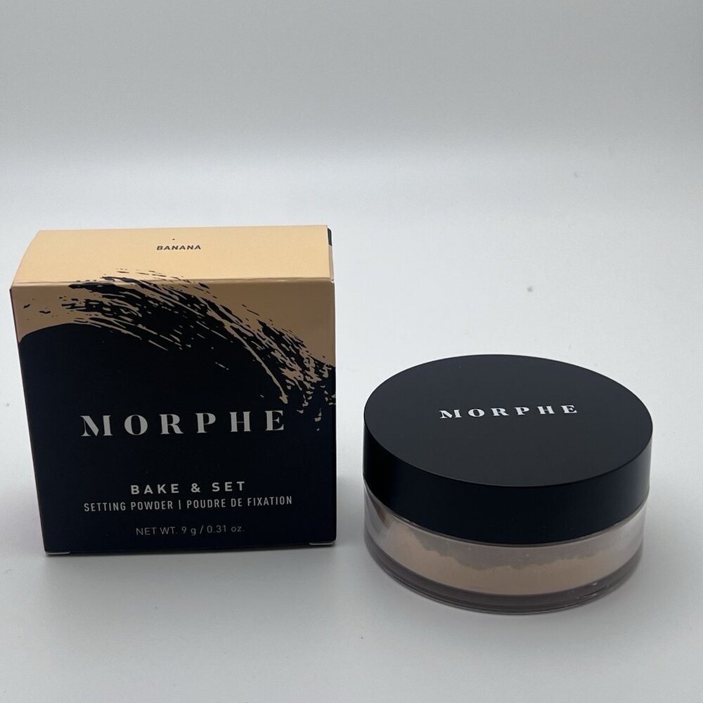 Morphe Bake &‎ Set Setting Powder Banana .31 Oz. NIB New In Box